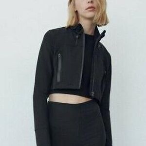 Zara Women's Black Utility Jacket